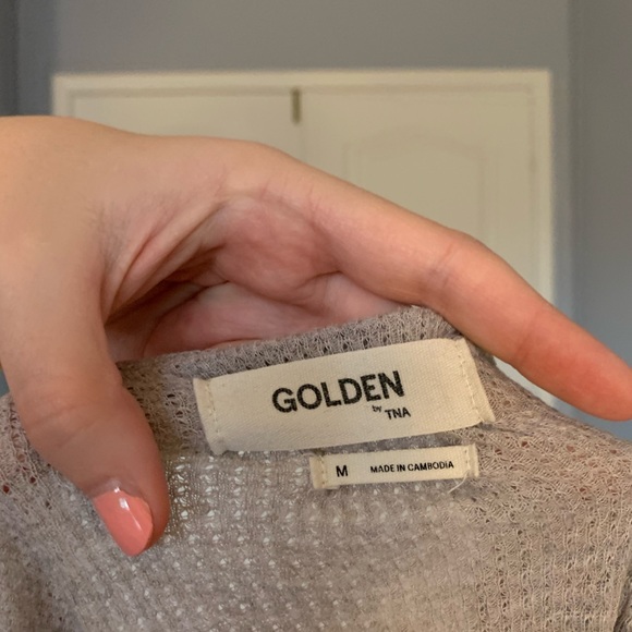 Gray baggy long sleeve shirt - Picture 3 of 4